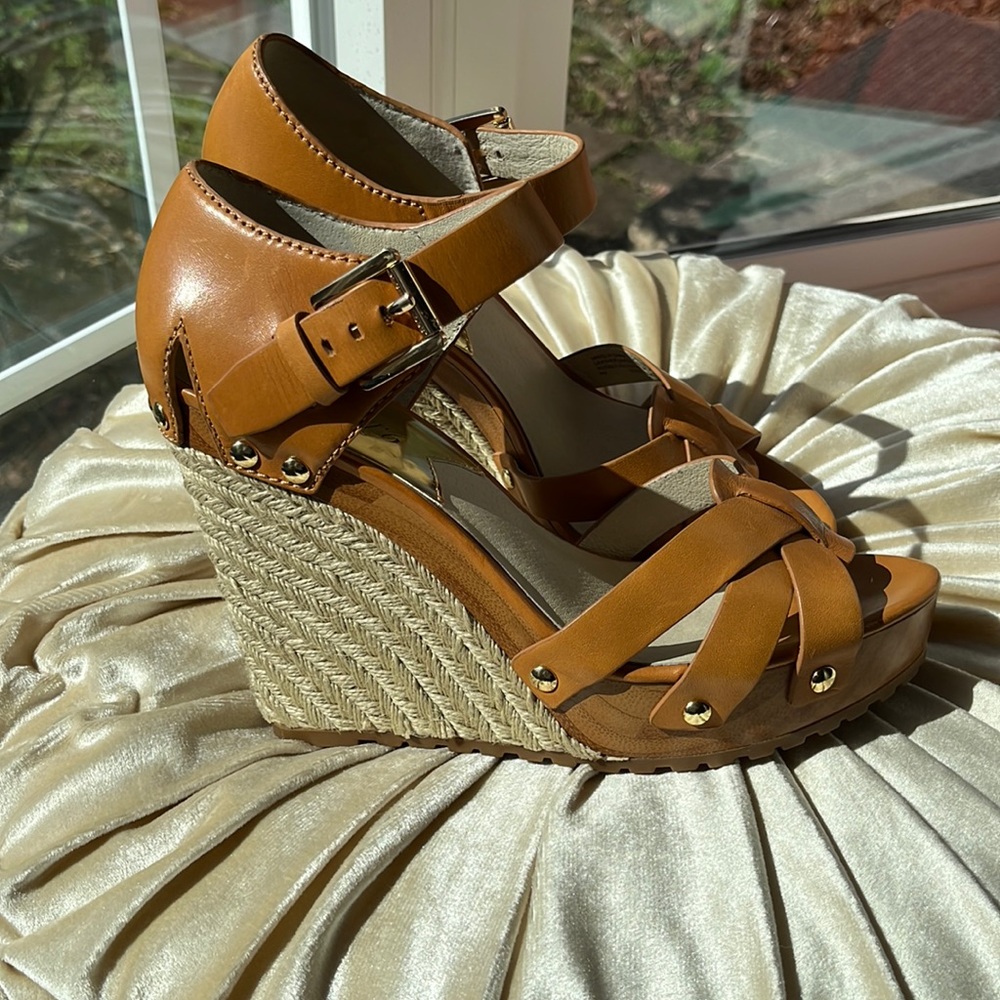 MK/ Jet Set 6 / Somerly Wedge Espadrilles /NWOT